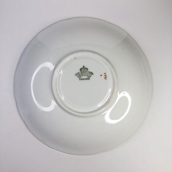 John Aynsley 7321 Saucer for Teacup, Cobalt Blue, Gold Encrusted Saucer - Picture 3 of 4